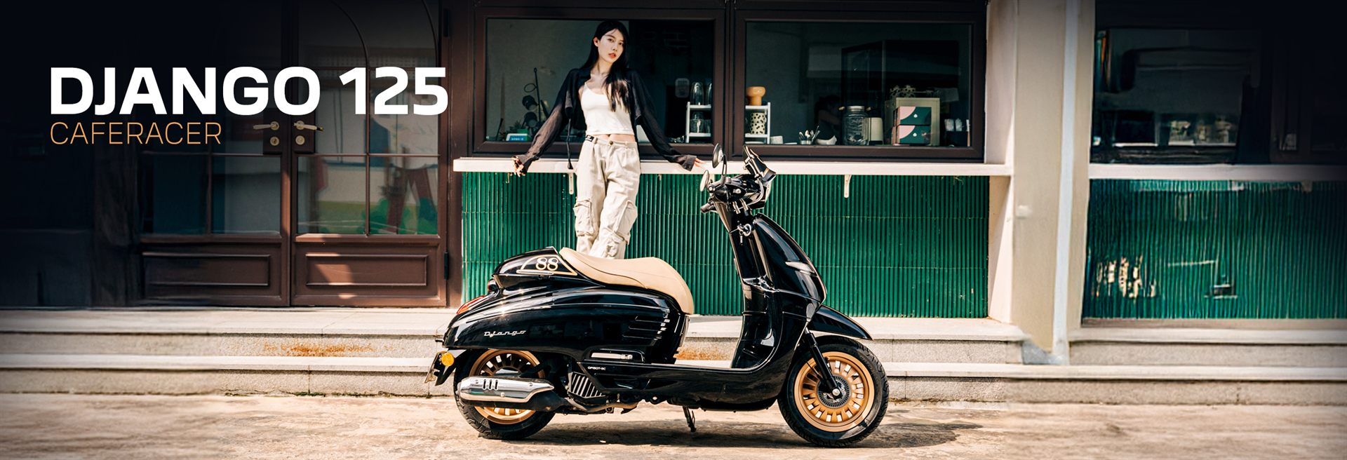 Django Caferacer 125